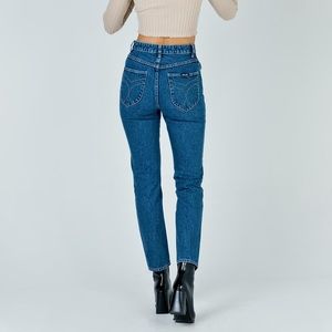 NWT Free People Rolla’s High Rise Tapered Dusters Denim Jeans size 30 10